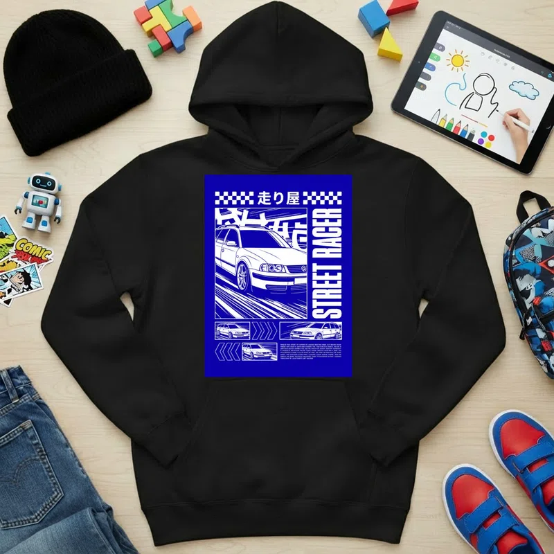 Gyerek kapucnis pulcsi