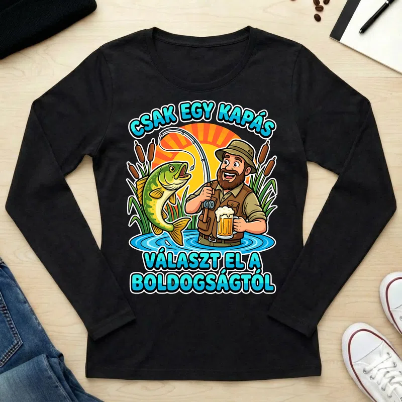 Női hosszú ujjú póló