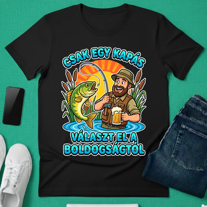 Csak egy kapás választ el a boldogságtól Hobbi Horgász