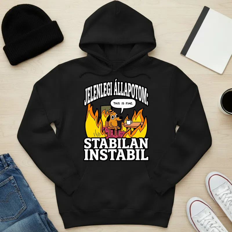 Unisex kapucnis pulcsi