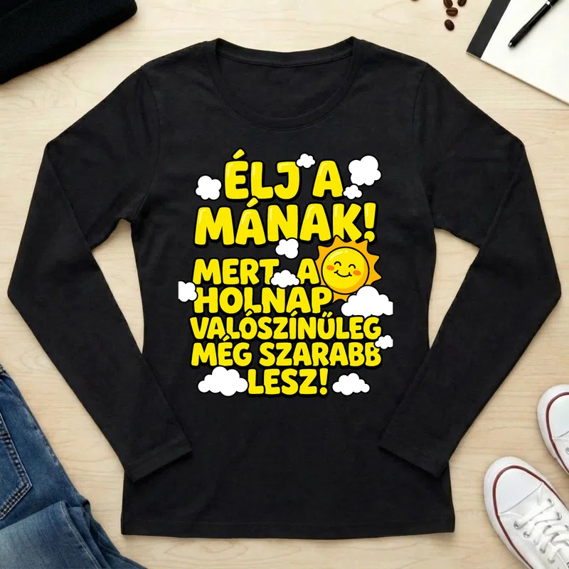 Női hosszú ujjú póló