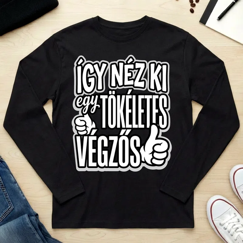 Unisex hosszú ujjú póló