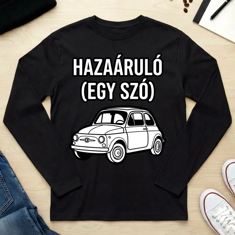 Unisex hosszú ujjú póló