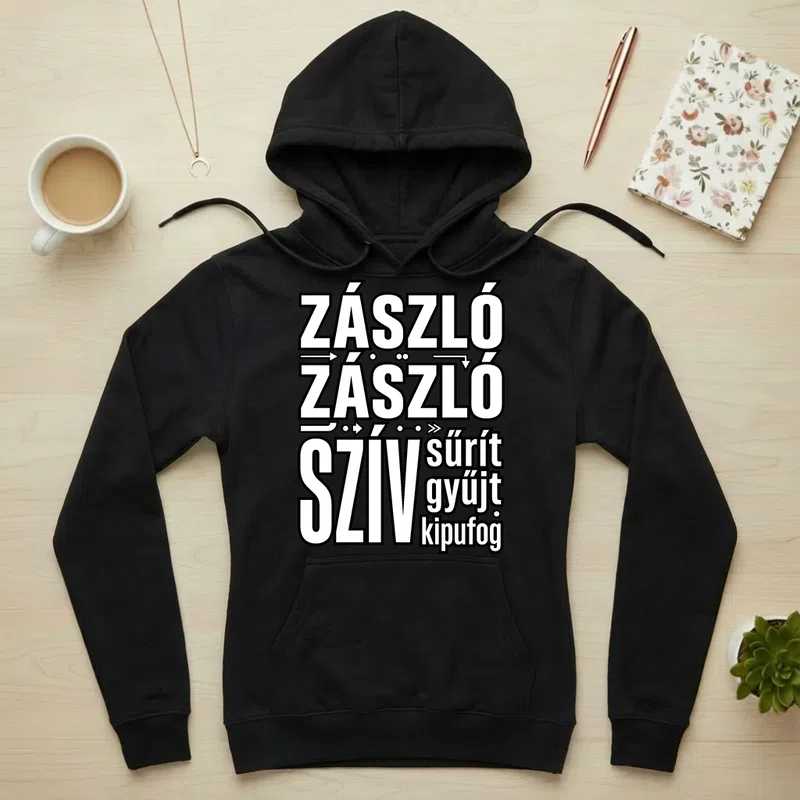 Női kapucnis pulcsi