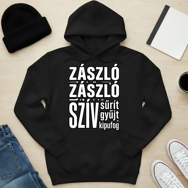 Unisex kapucnis pulcsi