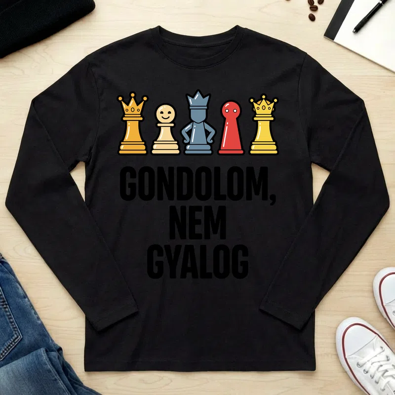 Unisex hosszú ujjú póló