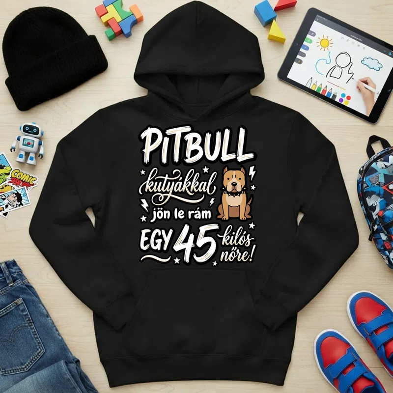 Gyerek kapucnis pulcsi