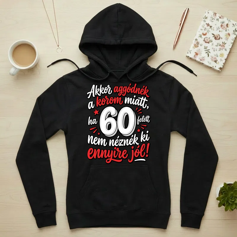 Női kapucnis pulcsi