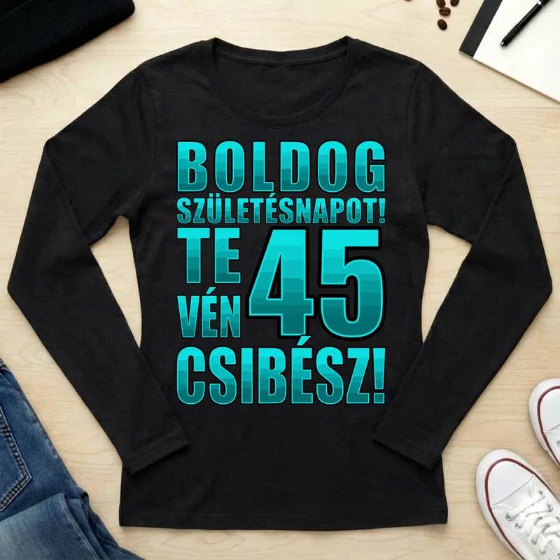 Női hosszú ujjú póló