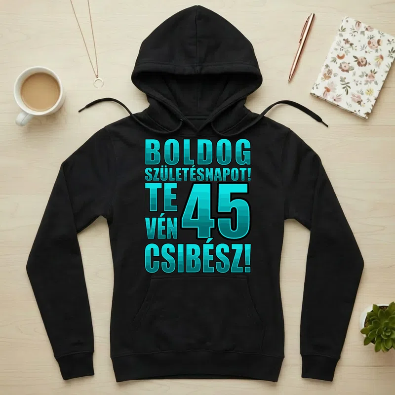 Női kapucnis pulcsi