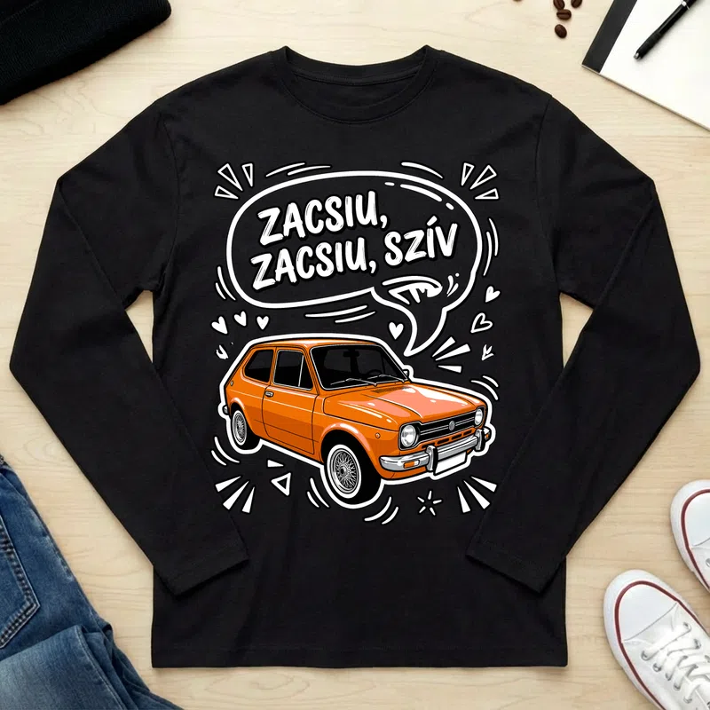 Unisex hosszú ujjú póló