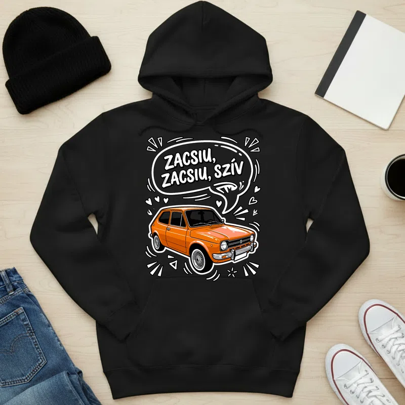 Unisex kapucnis pulcsi