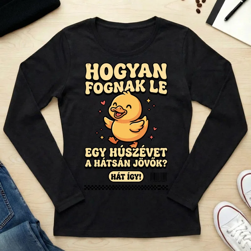 Női hosszú ujjú póló
