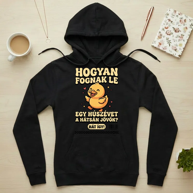 Női kapucnis pulcsi