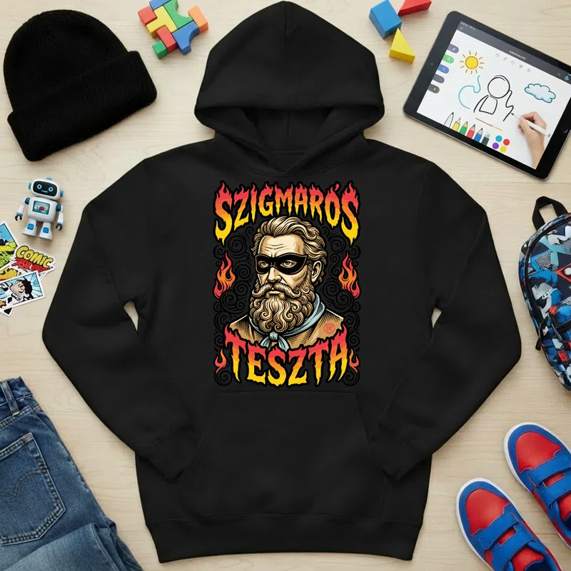 Gyerek kapucnis pulcsi