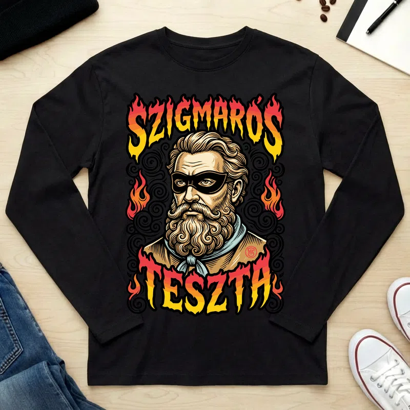 Unisex hosszú ujjú póló