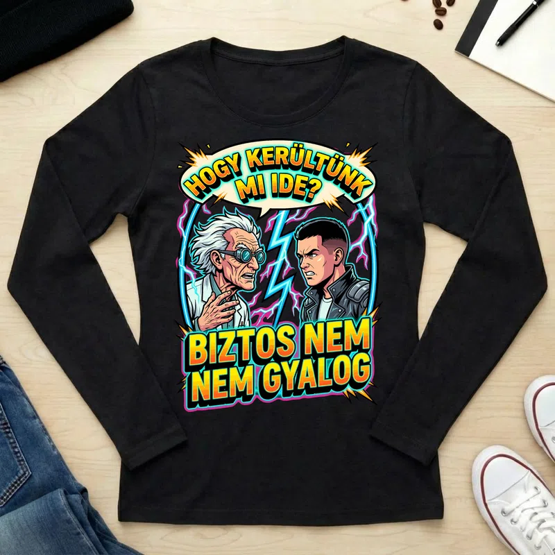 Női hosszú ujjú póló