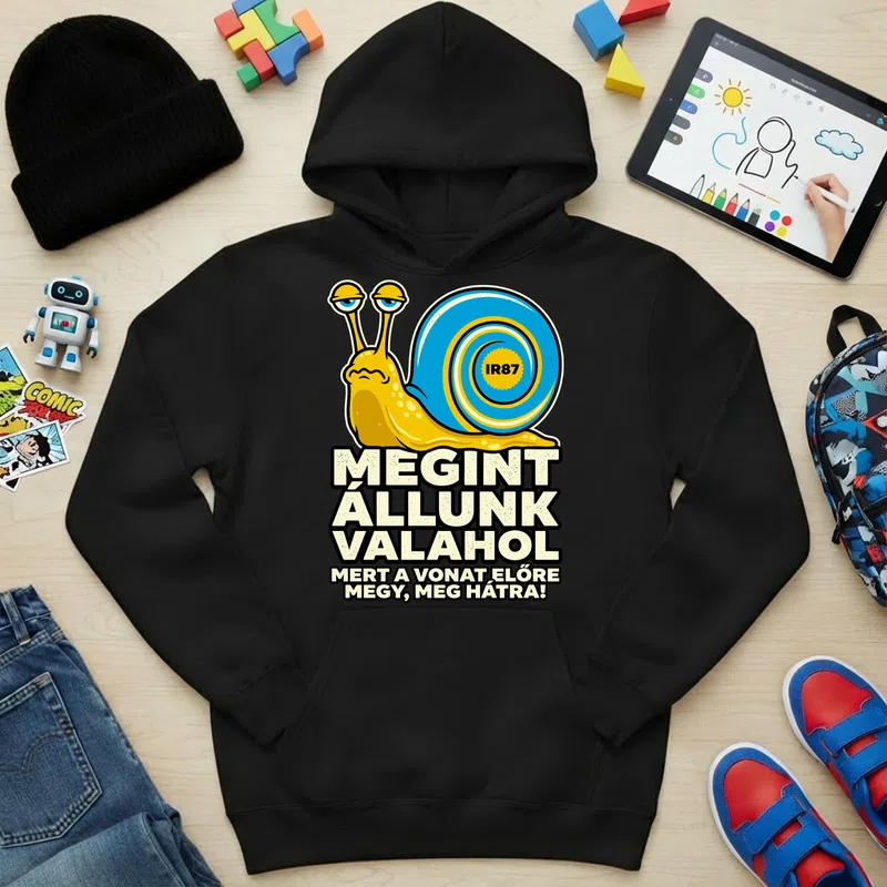 Gyerek kapucnis pulcsi