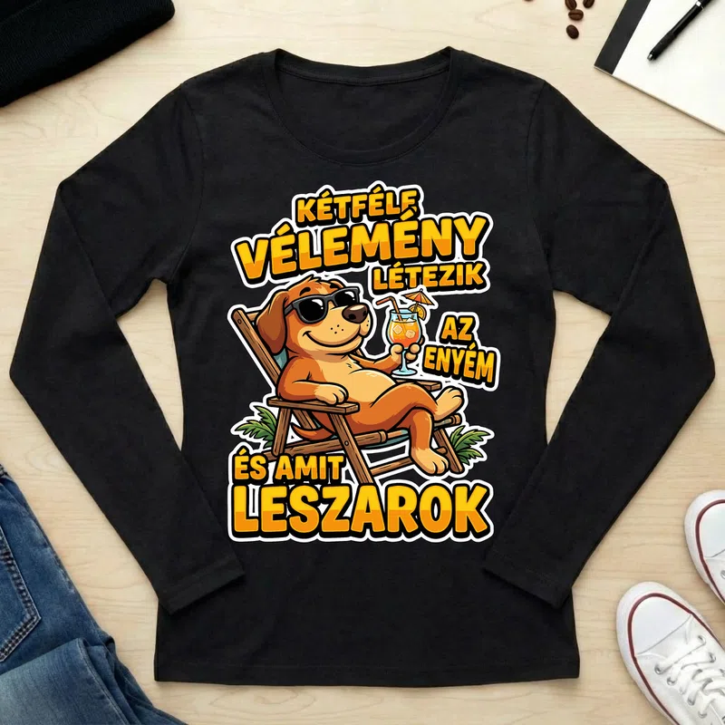 Női hosszú ujjú póló