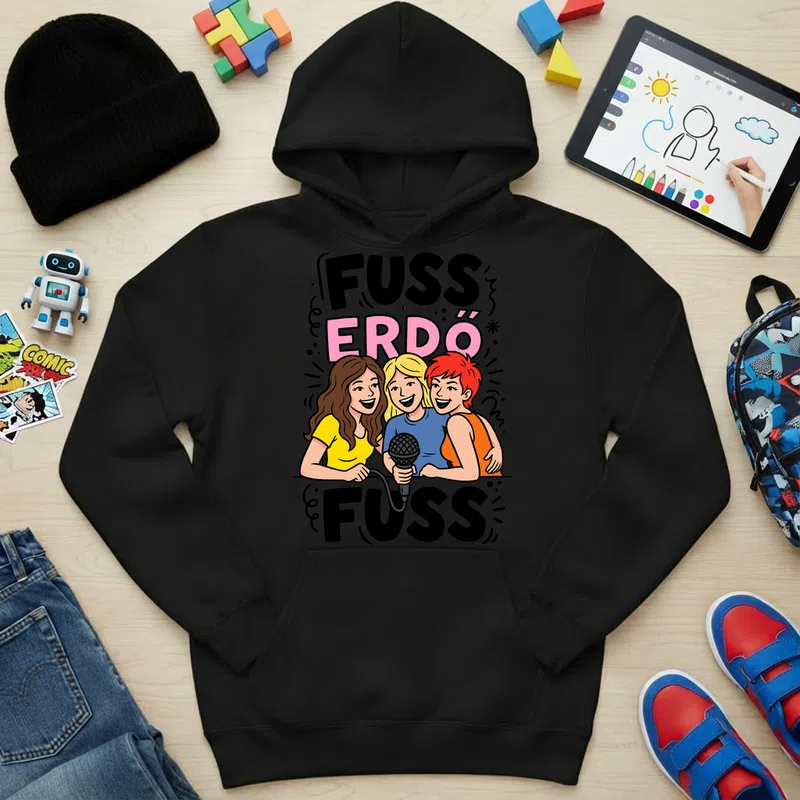 Gyerek kapucnis pulcsi