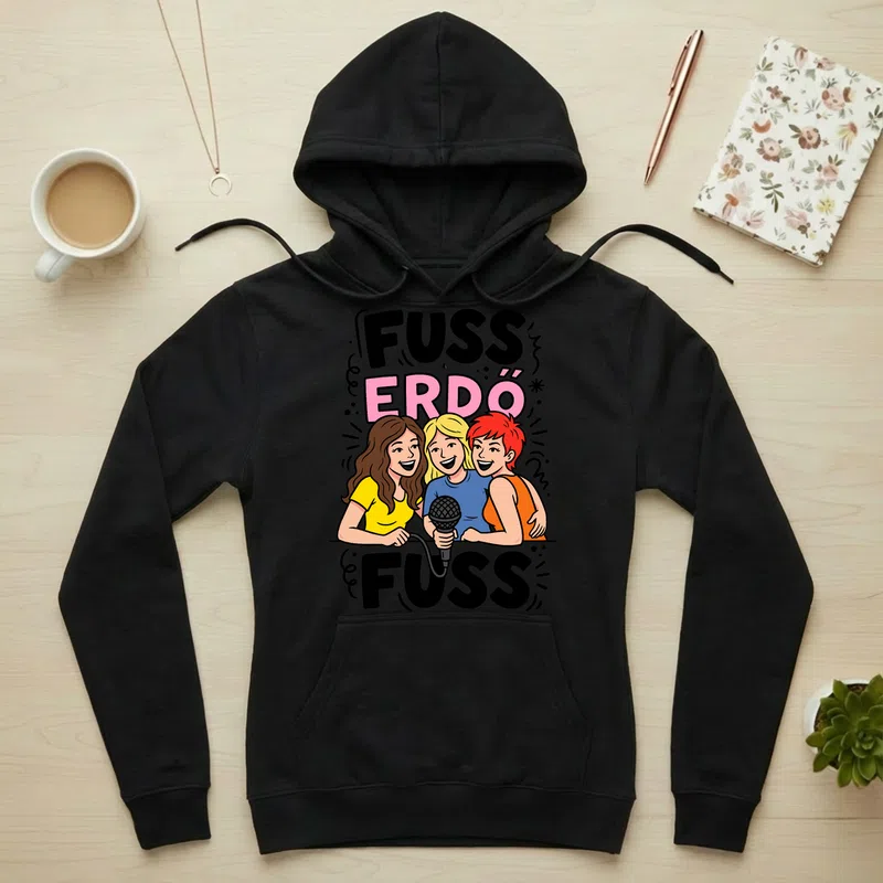 Női kapucnis pulcsi