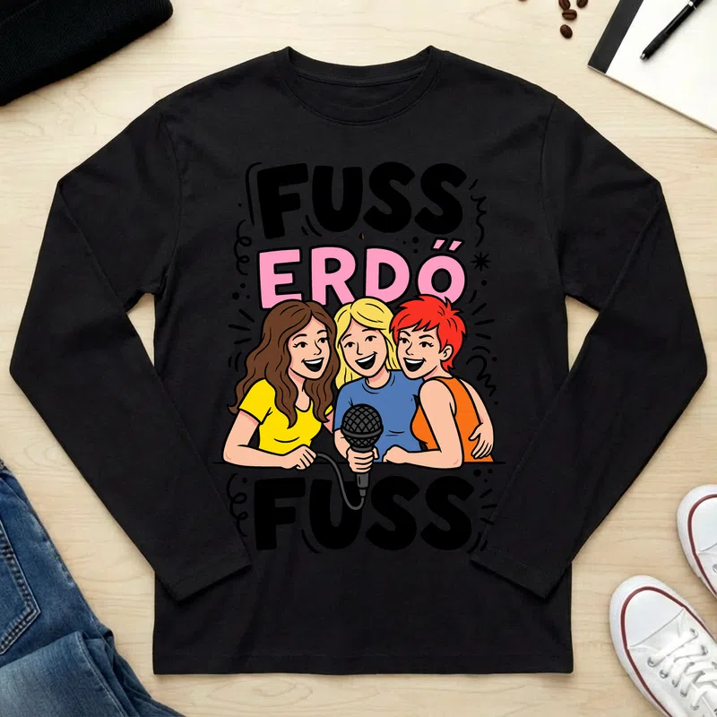 Unisex hosszú ujjú póló