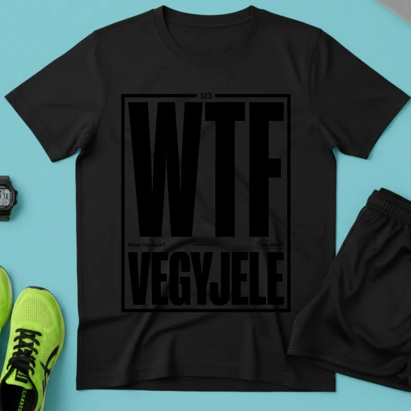 WTF minimalista Vicces Meme