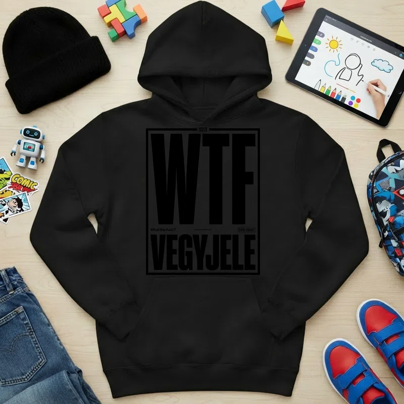 Gyerek kapucnis pulcsi