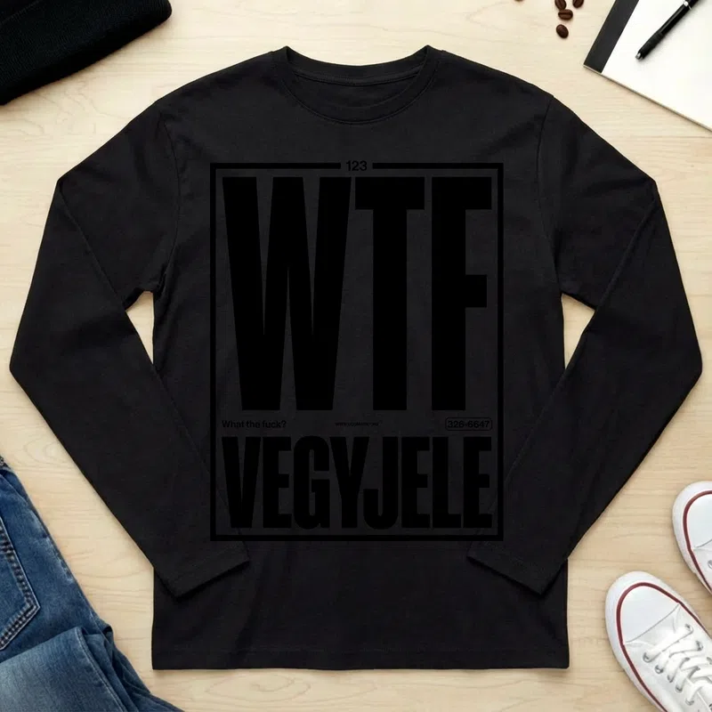 Unisex hosszú ujjú póló