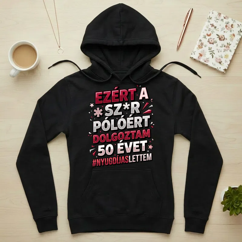 Női kapucnis pulcsi