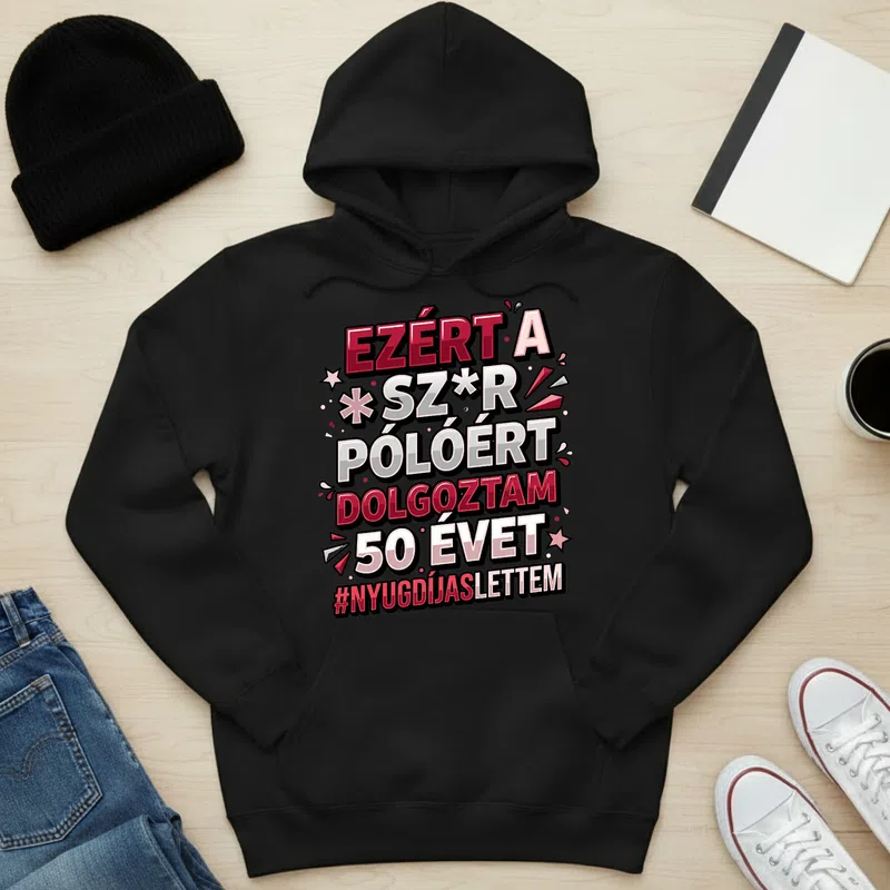 Unisex kapucnis pulcsi