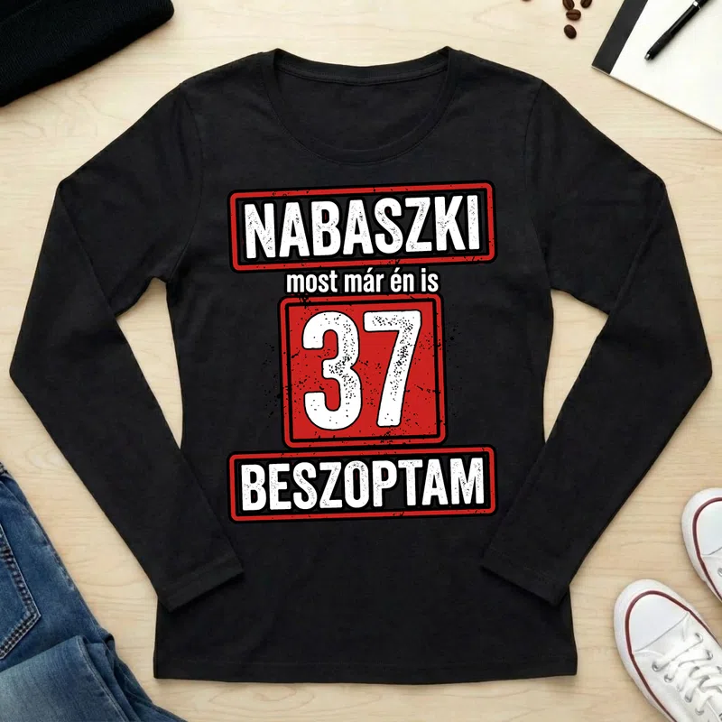 Női hosszú ujjú póló