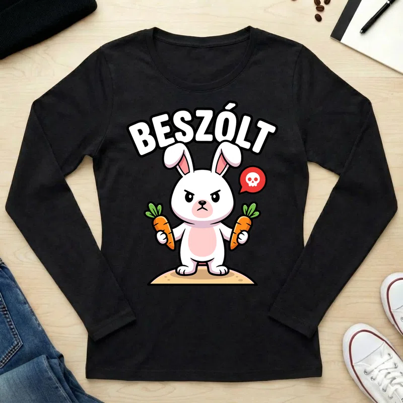 Női hosszú ujjú póló