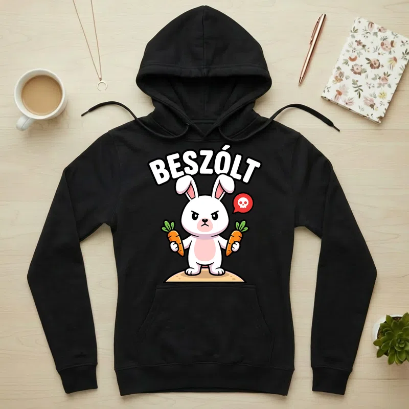 Női kapucnis pulcsi