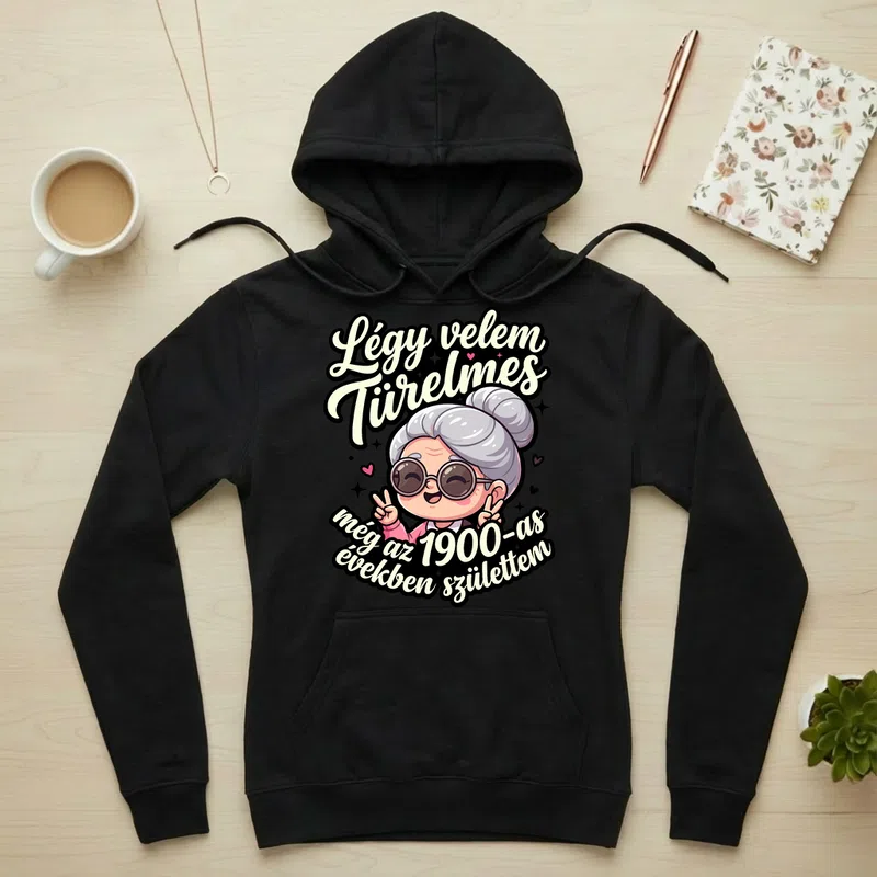 Női kapucnis pulcsi