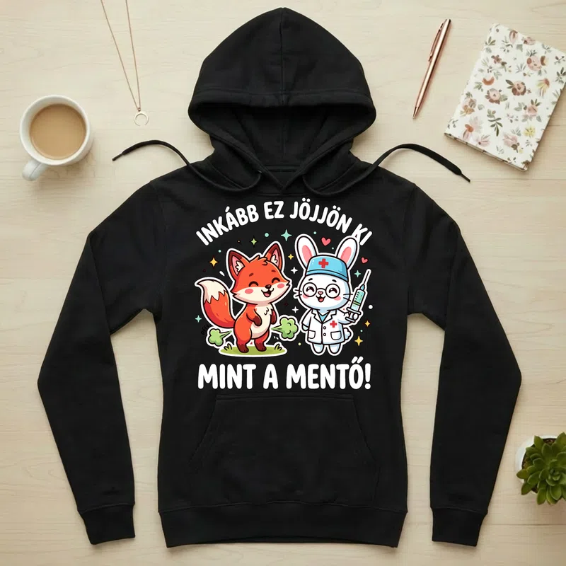 Női kapucnis pulcsi