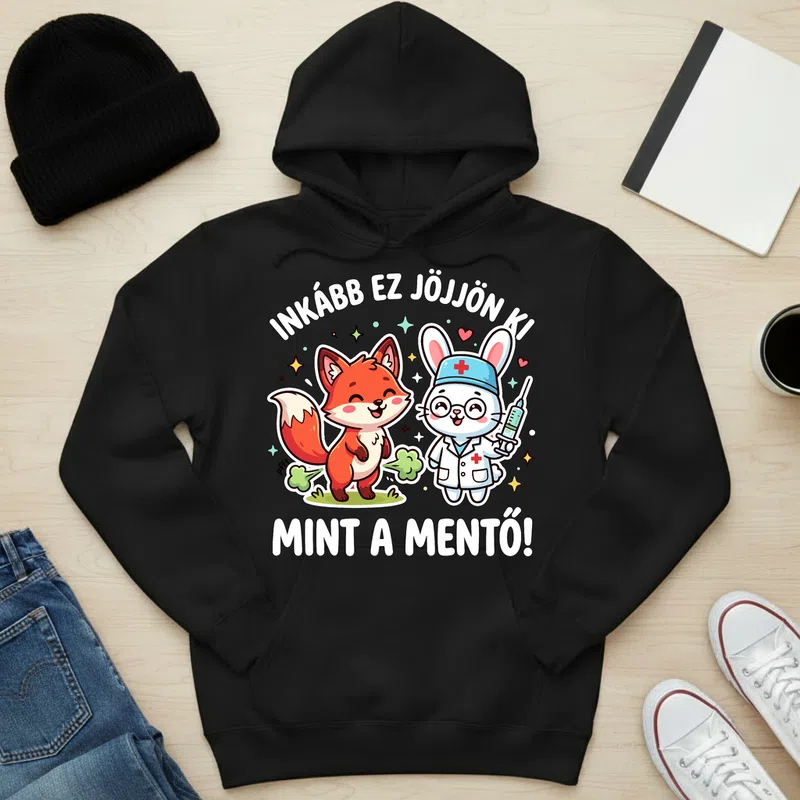 Unisex kapucnis pulcsi