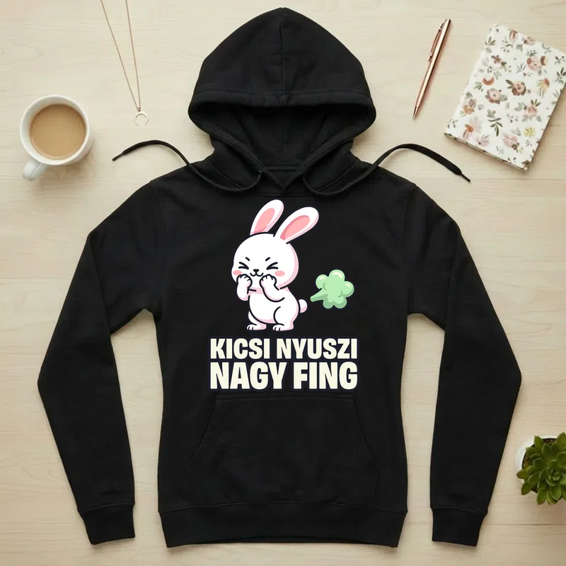 Női kapucnis pulcsi