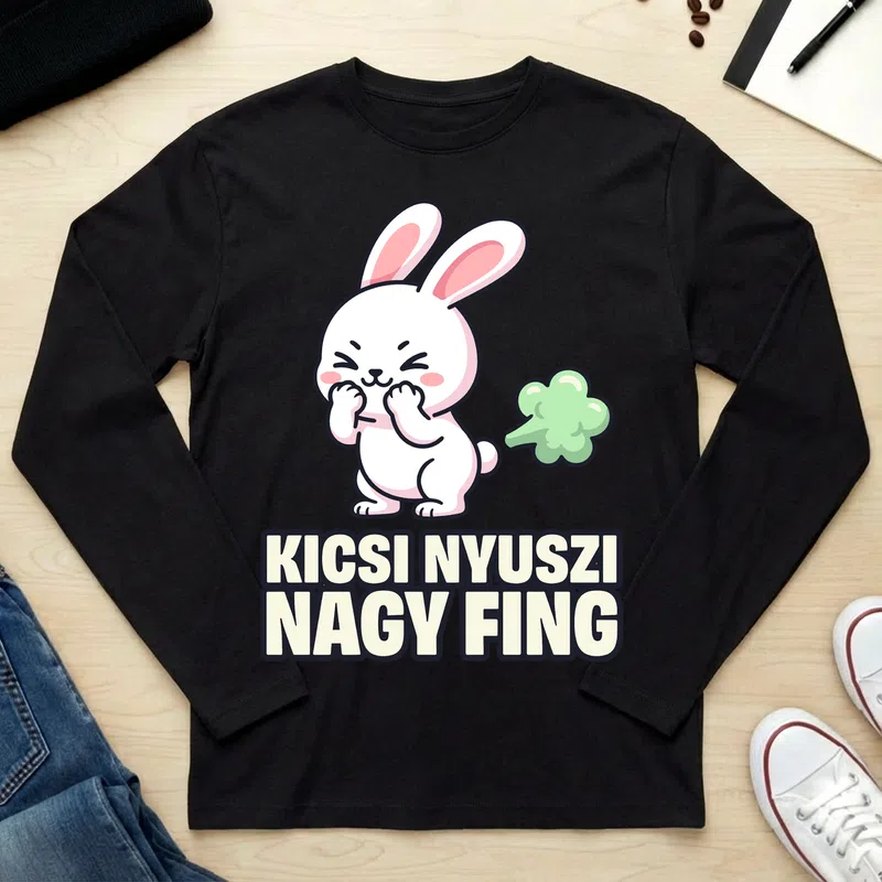 Unisex hosszú ujjú póló