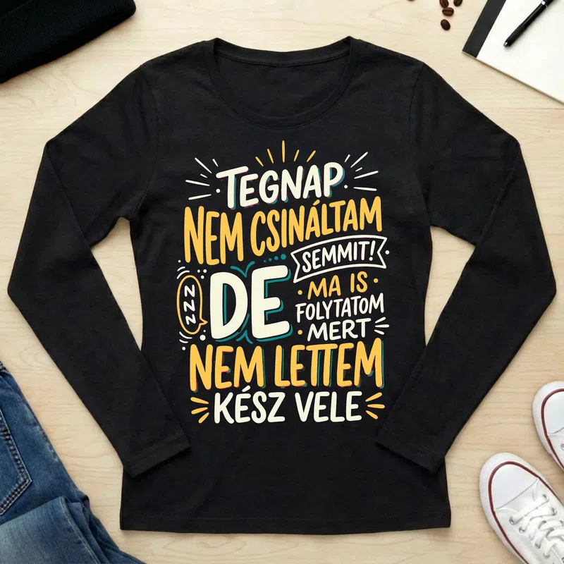 Női hosszú ujjú póló