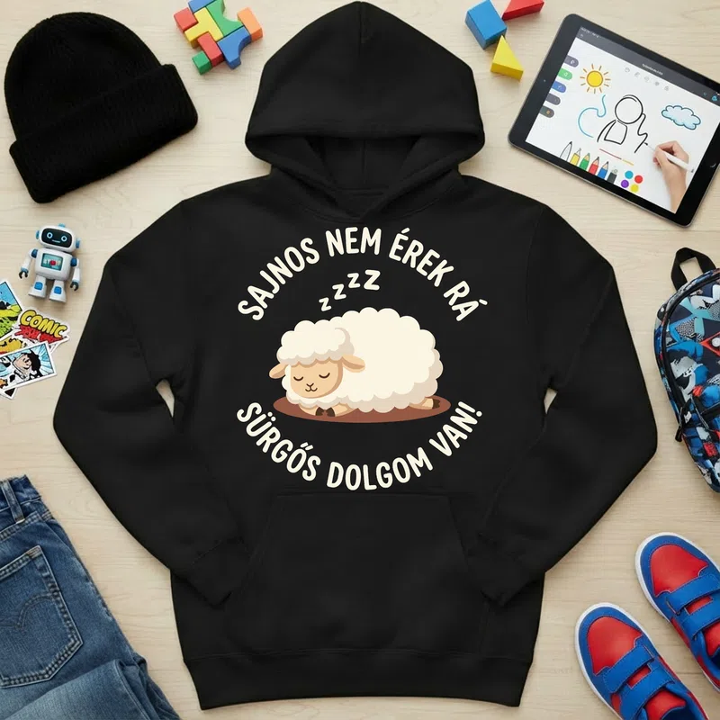 Gyerek kapucnis pulcsi