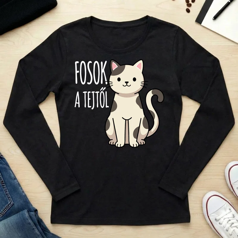 Női hosszú ujjú póló