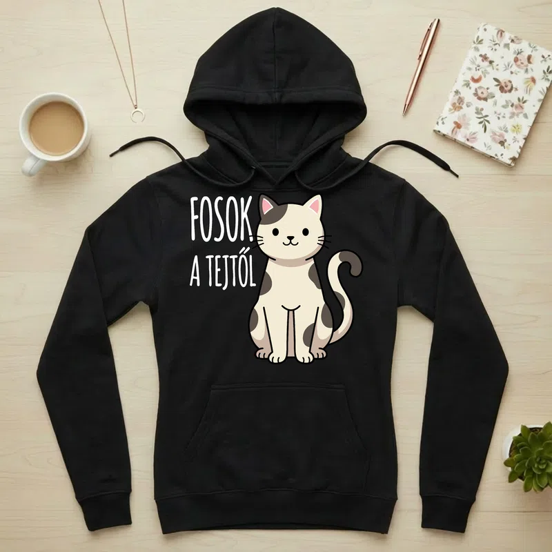 Női kapucnis pulcsi