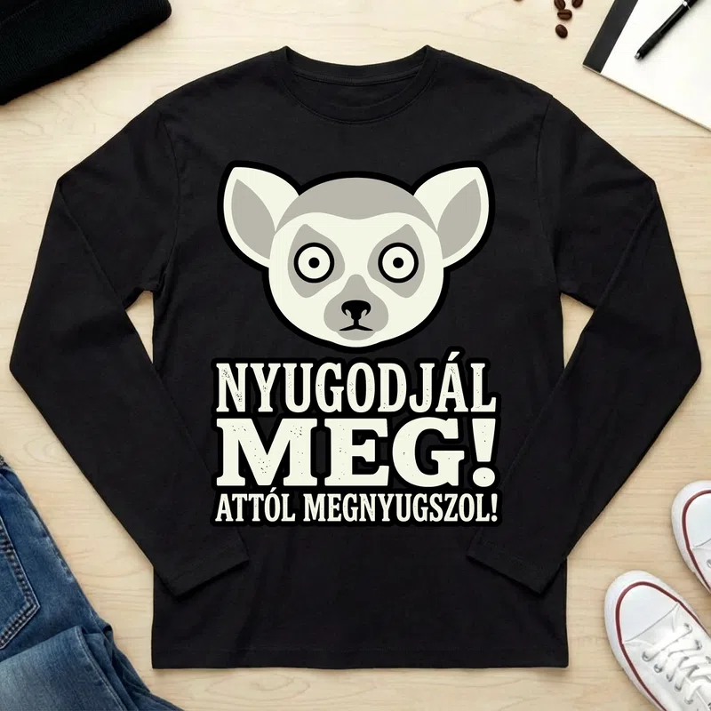 Unisex hosszú ujjú póló