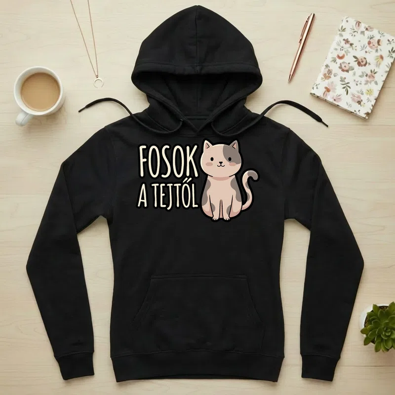 Női kapucnis pulcsi