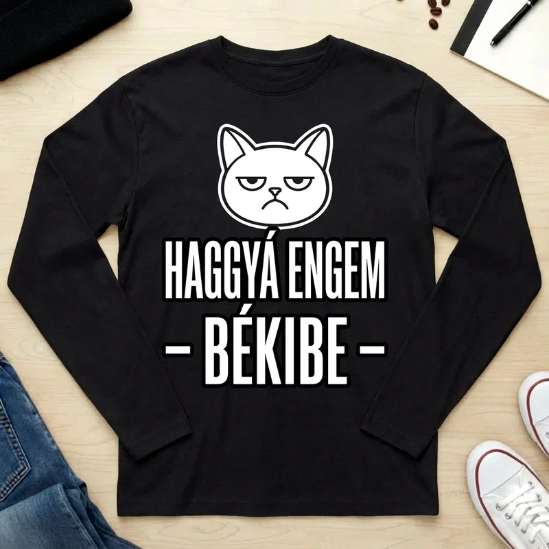 Unisex hosszú ujjú póló