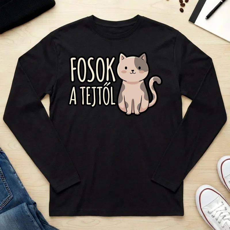 Unisex hosszú ujjú póló