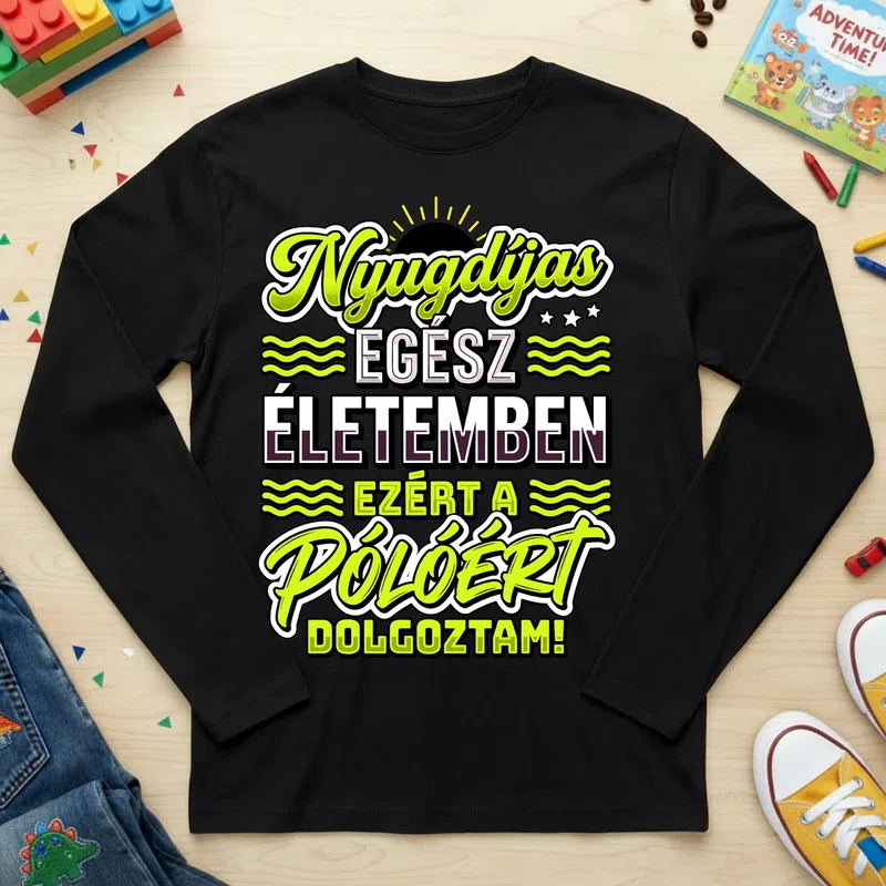 Gyerek hosszú ujjú póló