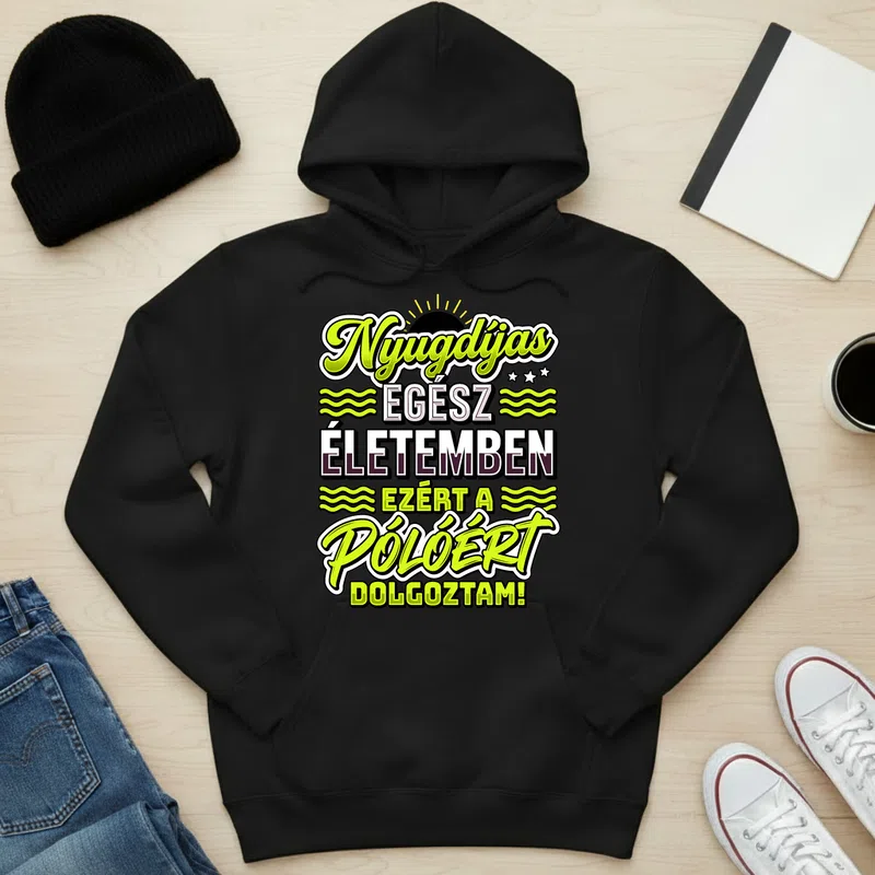 Unisex kapucnis pulcsi