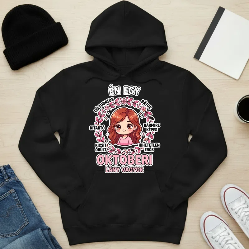 Unisex kapucnis pulcsi